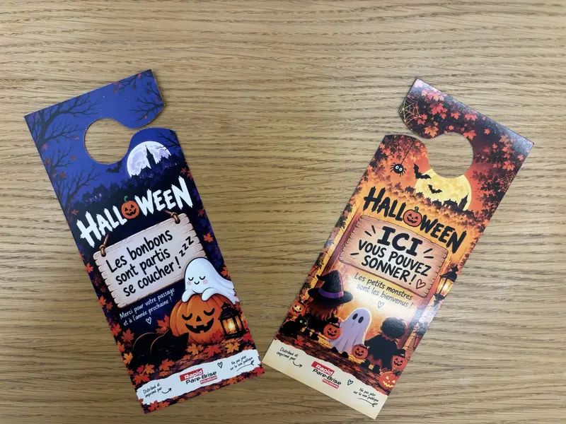 🎃🍬 HALLOWEEN : NOTRE DISTRIBUTION D'ACCROCHE PORTE OFFERT ! 👻